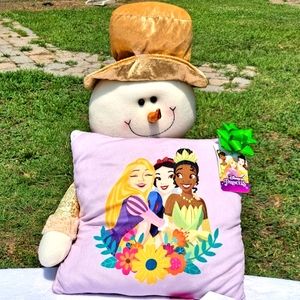 Disney Princesses Plush Pink Pillow
